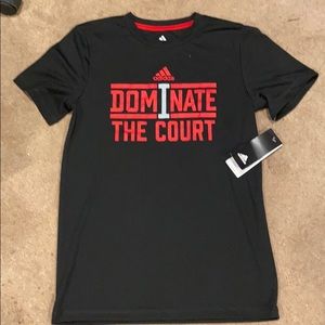 Black sports T shirt